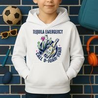Tequila Emergency Call 9 Juan Juan Kids Hoodie thumb 2