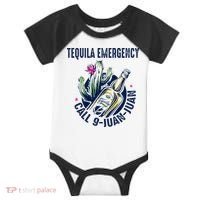 Tequila Emergency Call 9 Juan Juan Infant Baby Jersey Bodysuit thumb 0