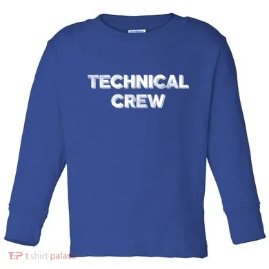 Technical Crew Toddler Long Sleeve