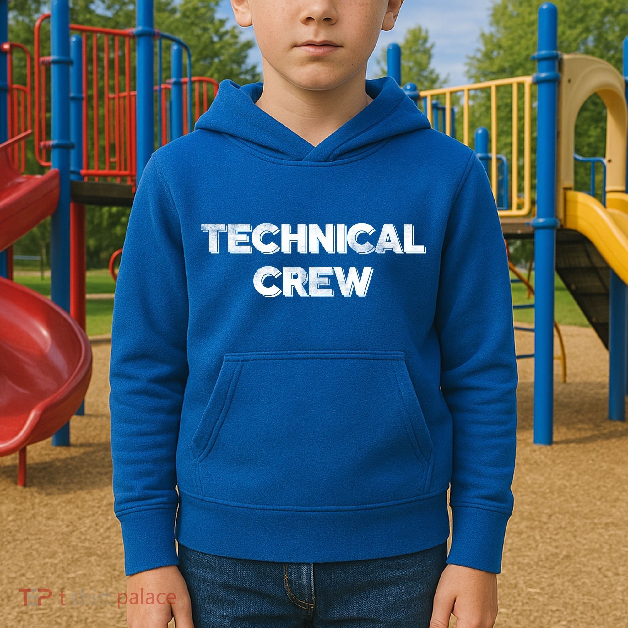 Technical Crew Kids Hoodie