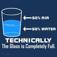 Technically The Glass is Completely Full Funny Science Kids Hoodie thumb 5