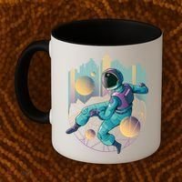 Techno Astronaut Coffee Mug thumb 2