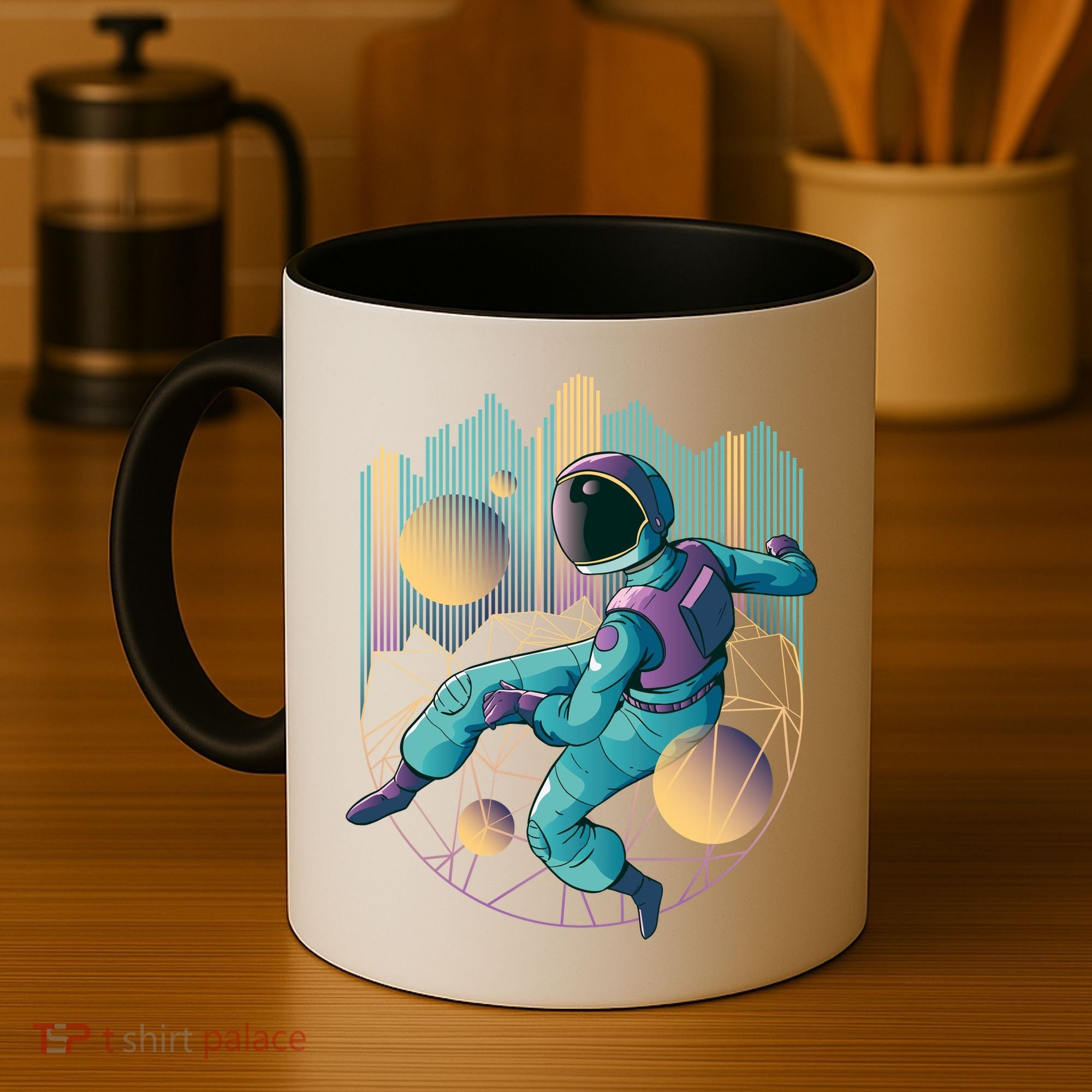 Techno Astronaut Coffee Mug