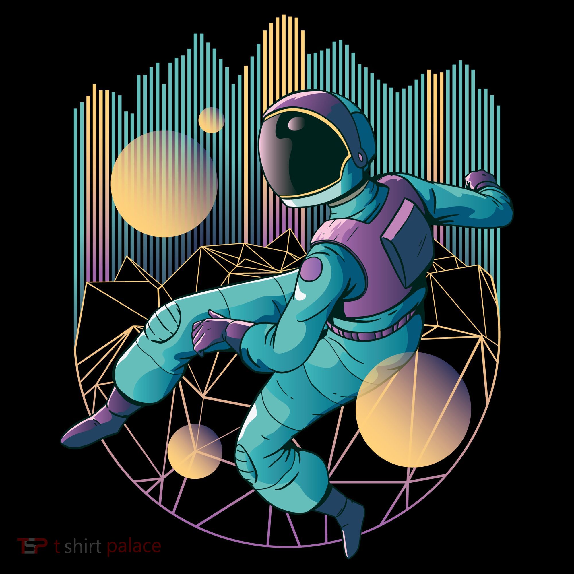 Techno Astronaut Coffee Mug
