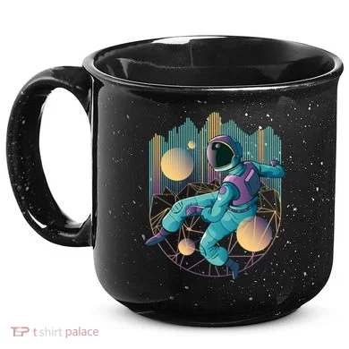 Techno Astronaut 15oz Campfire Ceramic Mug