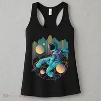 Techno Astronaut Women's Tank Top thumb 3