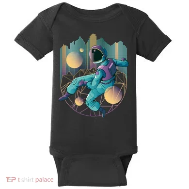 Techno Astronaut Baby Bodysuit