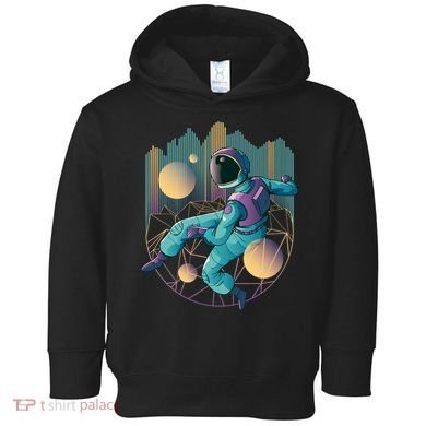 Techno Astronaut Toddler Hoodie