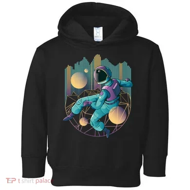 Techno Astronaut Toddler Hoodie