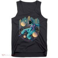 Techno Astronaut Tank Top thumb 0