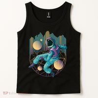Techno Astronaut Tank Top thumb 2