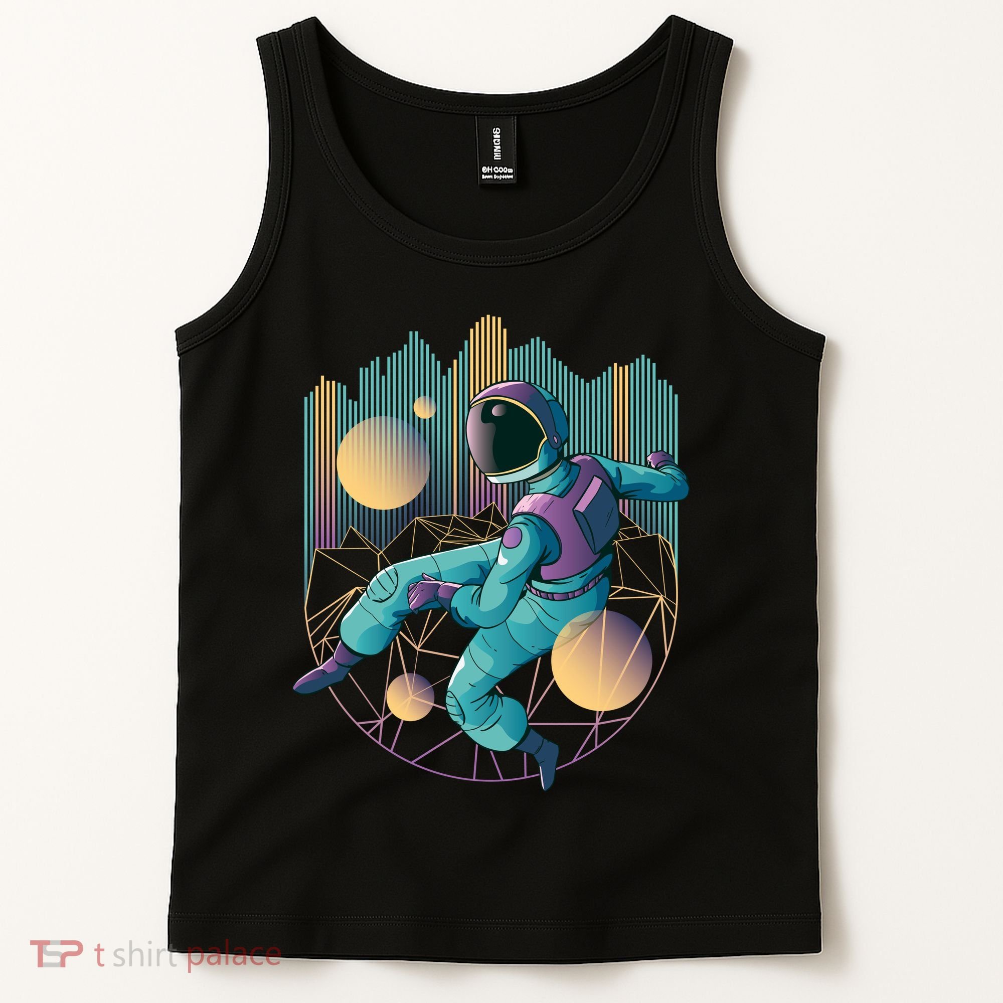 Techno Astronaut Tank Top