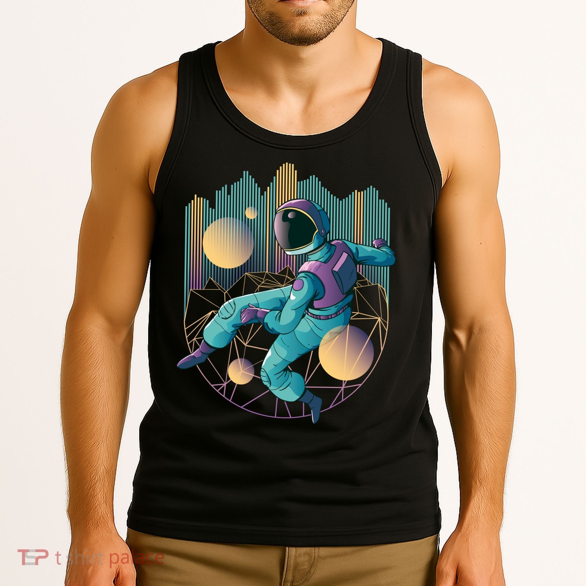 Techno Astronaut Tank Top