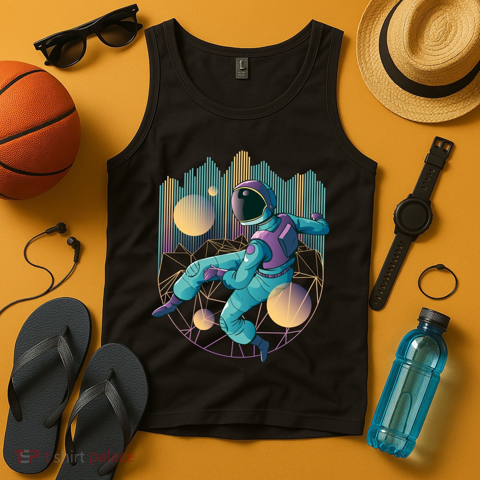 Techno Astronaut Tank Top