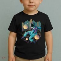 Techno Astronaut Toddler T-Shirt thumb 2
