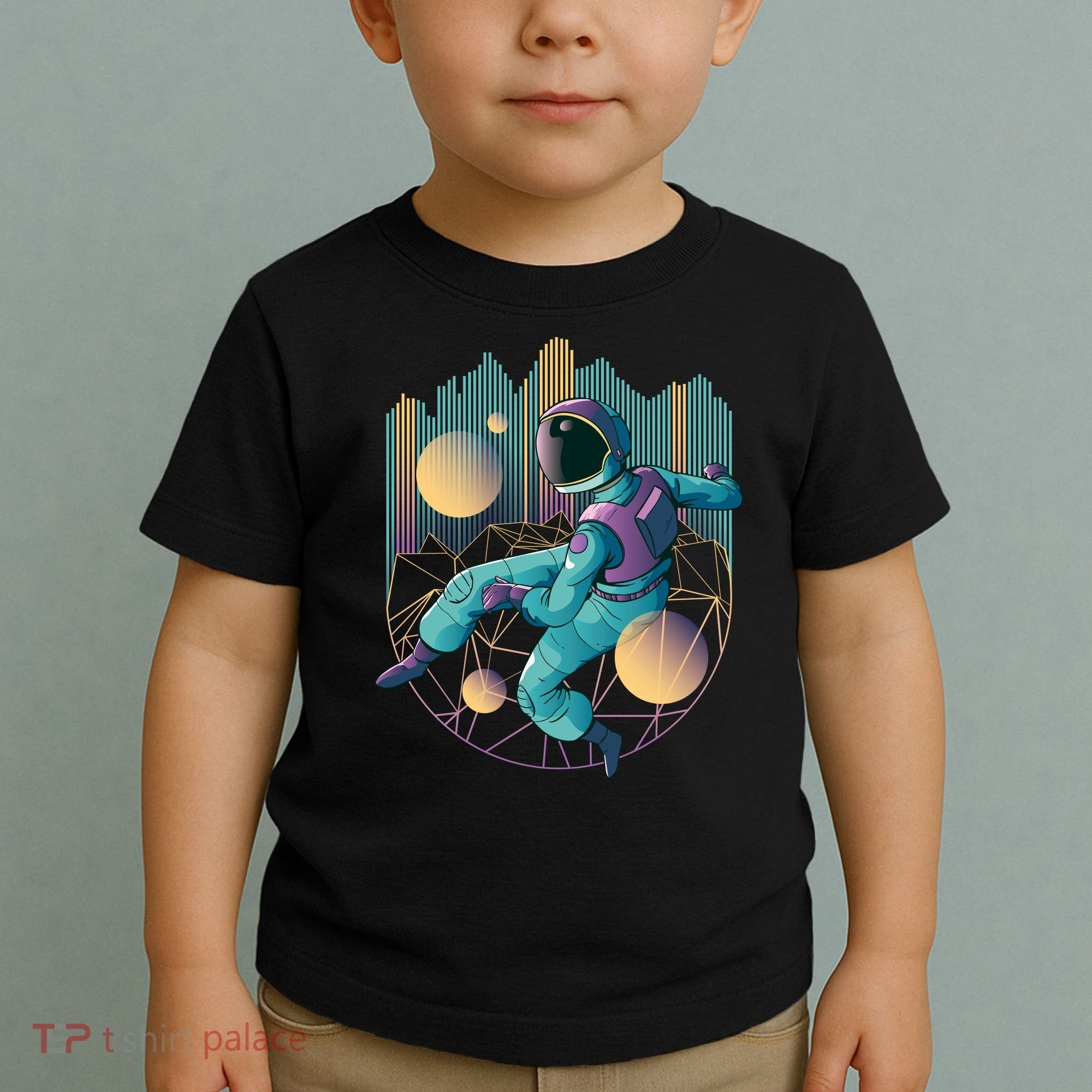 Techno Astronaut Toddler T-Shirt