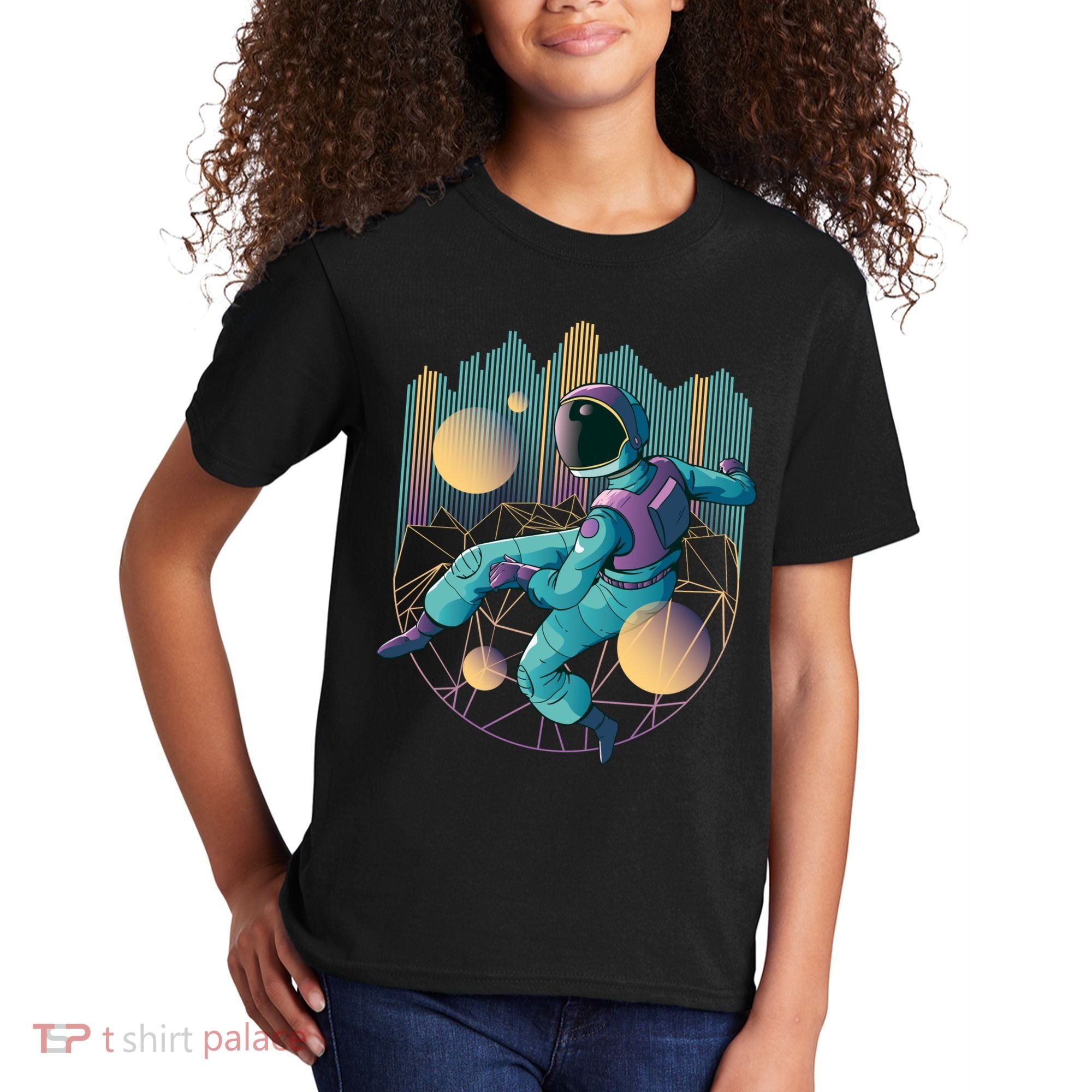 Techno Astronaut Kids T-Shirt