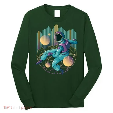 Techno Astronaut Long Sleeve Shirt
