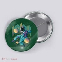Techno Astronaut Button thumb 0