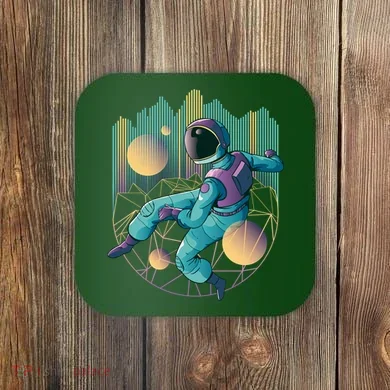 Techno Astronaut Coaster