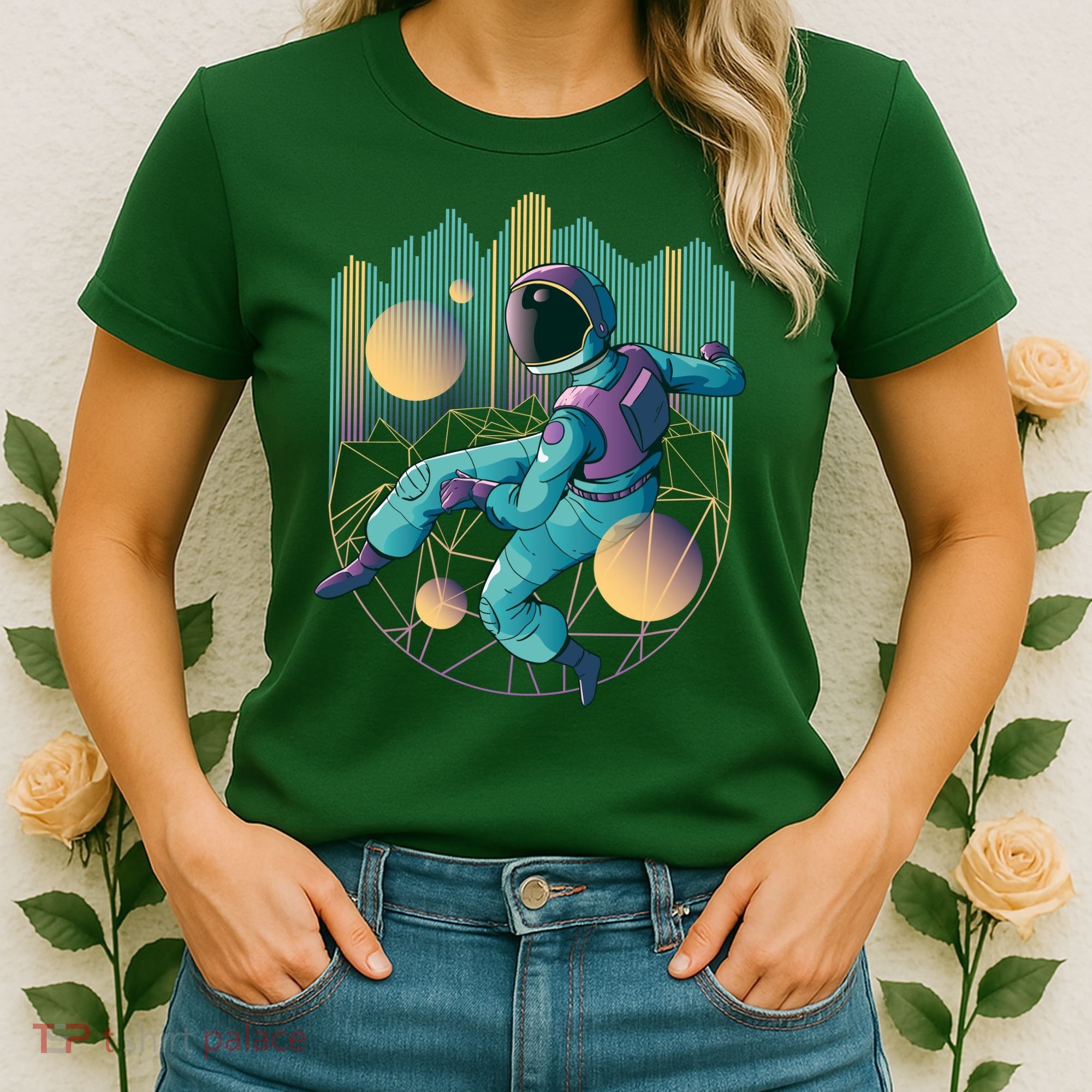 Techno Astronaut Women's T-Shirt