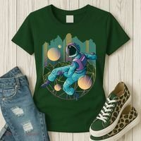 Techno Astronaut Women's T-Shirt thumb 3