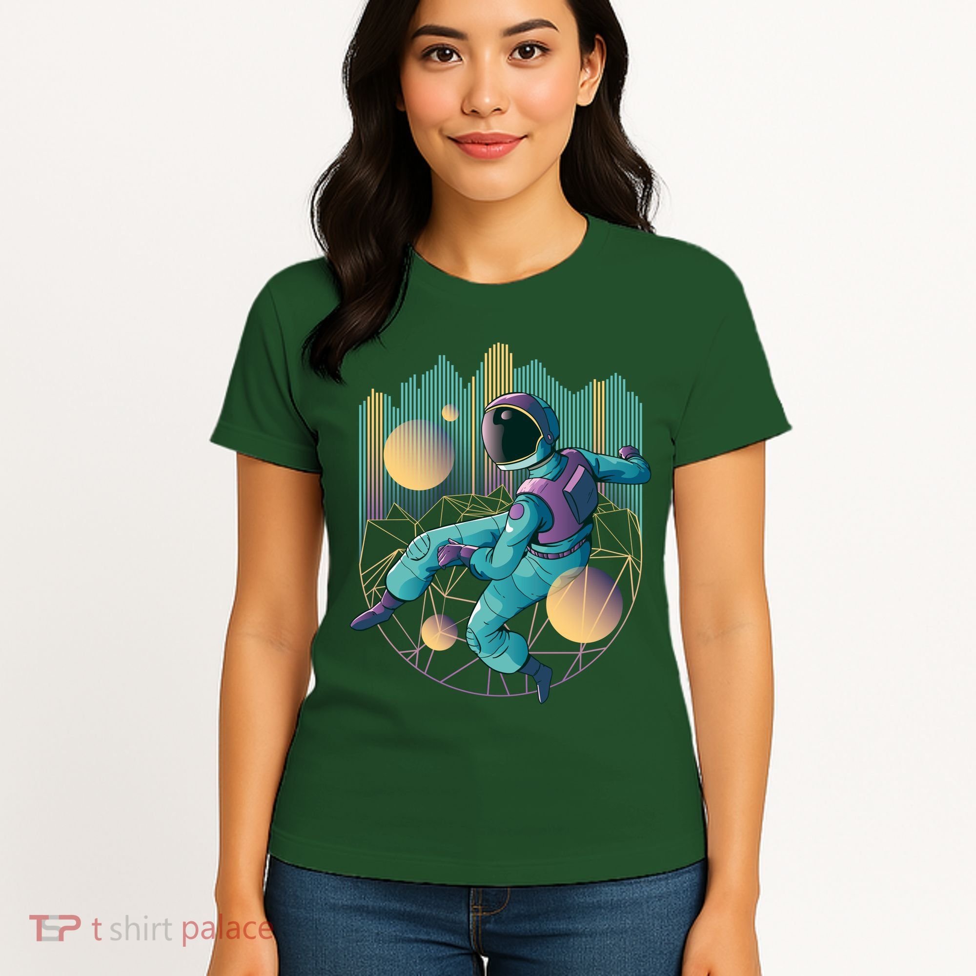 Techno Astronaut Women's T-Shirt