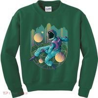 Techno Astronaut Kids Sweatshirt thumb 0