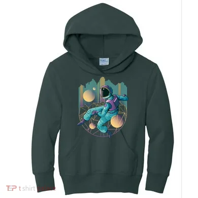 Techno Astronaut Kids Hoodie