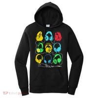 Techno Music Headphones Women's Hoodie thumb 0