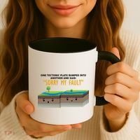 Tectonic Plate Sorry My Fault Coffee Mug thumb 3