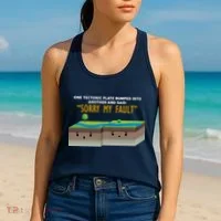 Tectonic Plate Sorry My Fault Women's Tank Top thumb 2