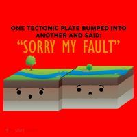 Tectonic Plate Sorry My Fault Santa Hat thumb 1
