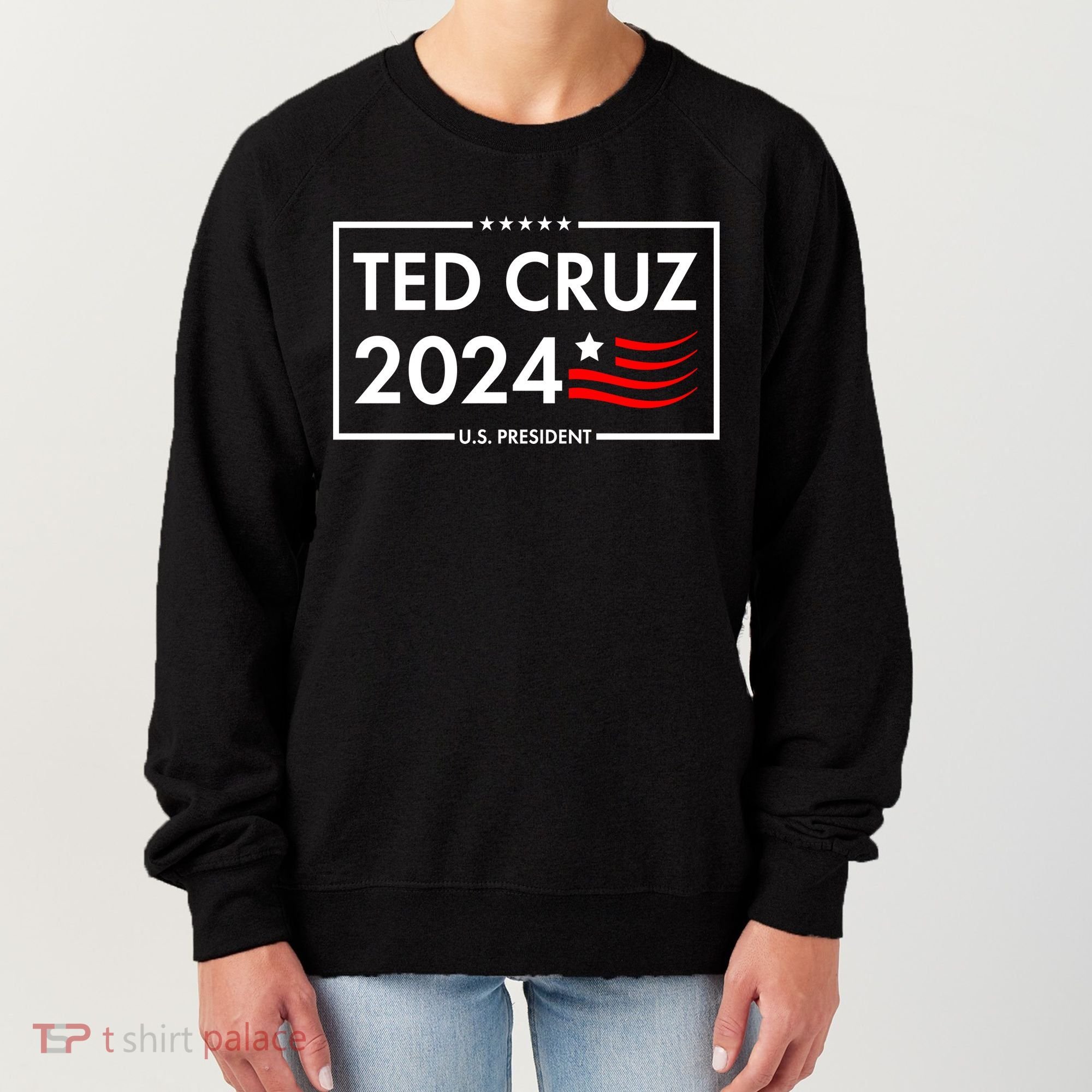 Ted Cruz 2024 For President Logo Women's Sweatshirt