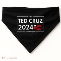 Ted Cruz 2024 For President Logo USA-Made Doggie Bandana thumb 0