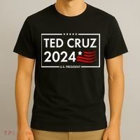 Ted Cruz 2024 For President Logo T-Shirt thumb 3