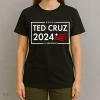 Ted Cruz 2024 For President Logo T-Shirt thumb 4