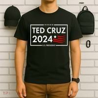 Ted Cruz 2024 For President Logo T-Shirt thumb 6