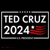 Ted Cruz 2024 For President Logo T-Shirt thumb 7