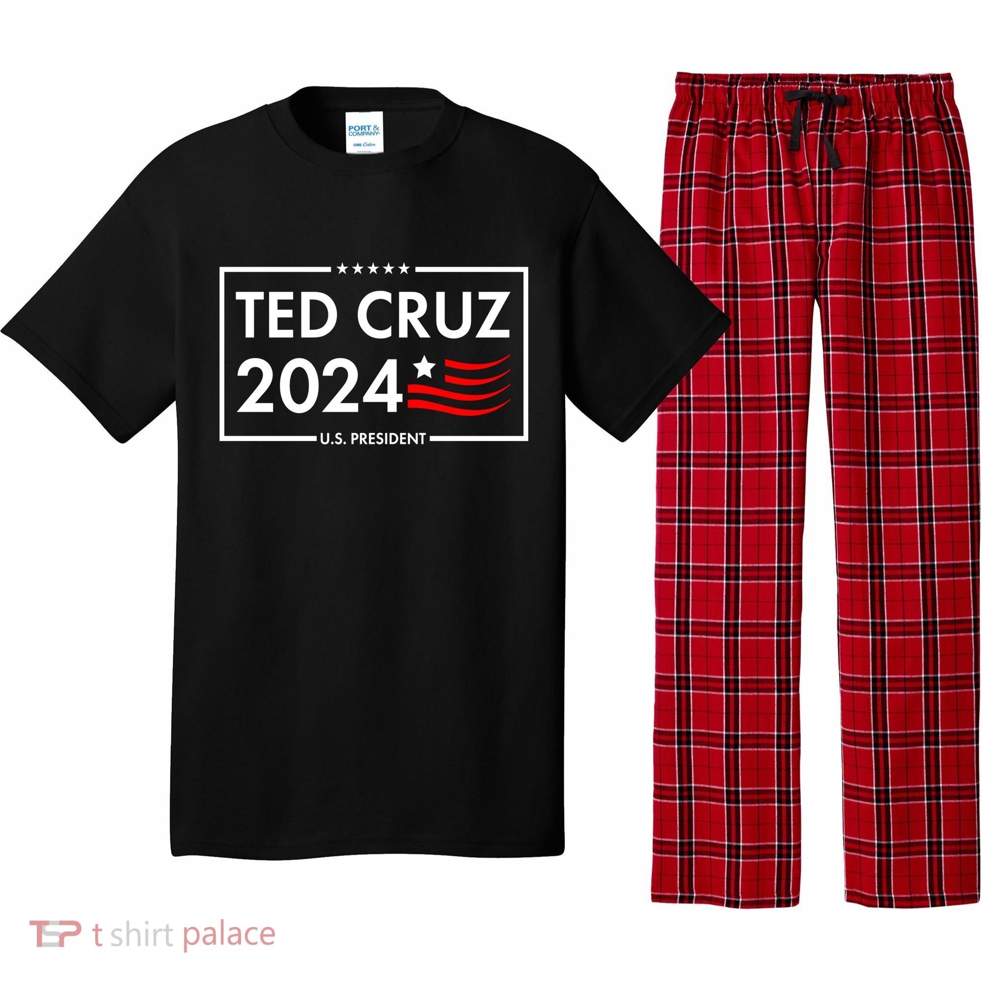 Ted Cruz 2024 For President Logo Pajama Set