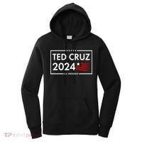 Ted Cruz 2024 For President Logo Women's Hoodie thumb 0
