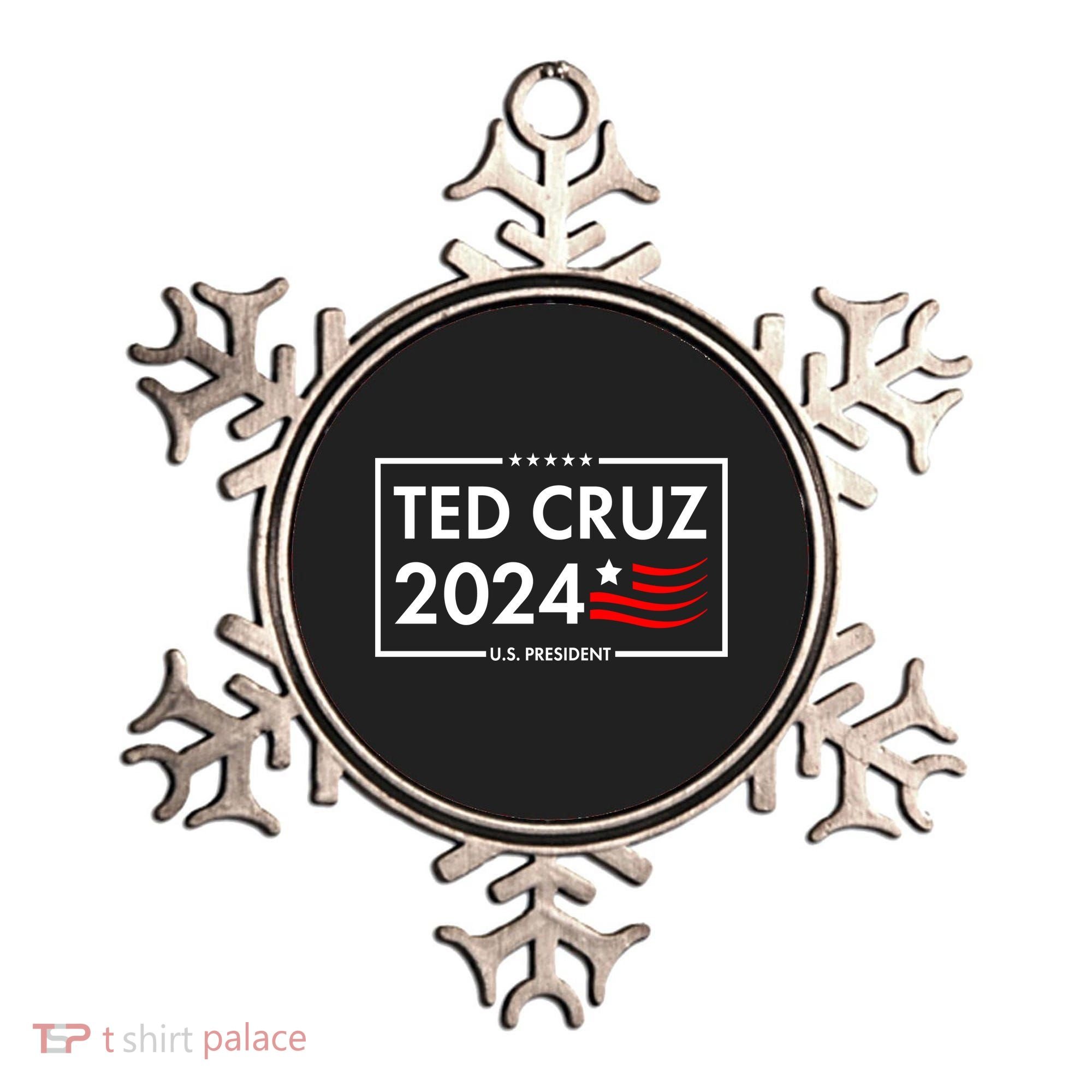 Ted Cruz 2024 For President Logo Ornament