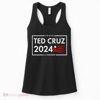 Ted Cruz 2024 For President Logo Women's Tank Top thumb 0