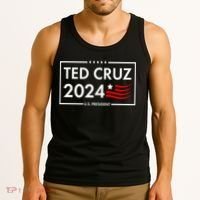 Ted Cruz 2024 For President Logo Tank Top thumb 3
