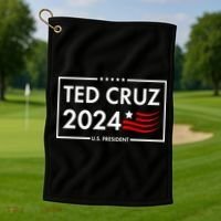 Ted Cruz 2024 For President Logo Golf Towel thumb 1
