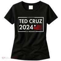 Ted Cruz 2024 For President Logo Women's T-Shirt thumb 0