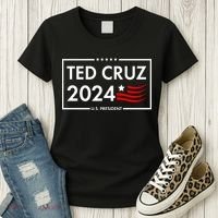 Ted Cruz 2024 For President Logo Women's T-Shirt thumb 3