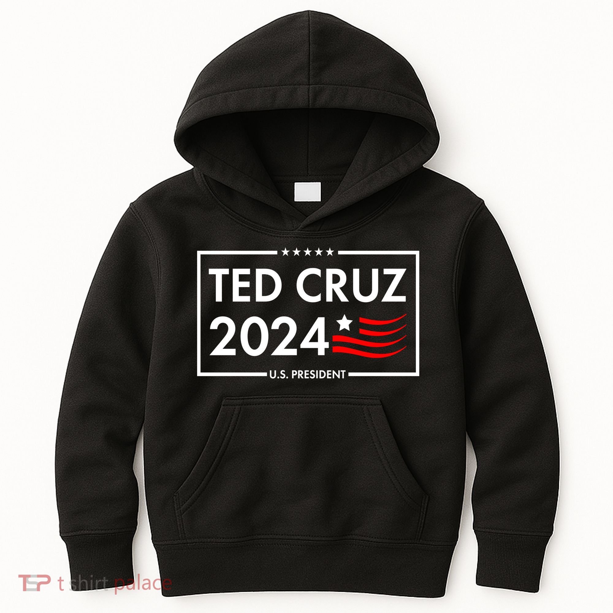 Ted Cruz 2024 For President Logo Kids Hoodie