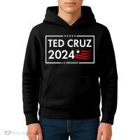 Ted Cruz 2024 For President Logo Kids Hoodie thumb 4