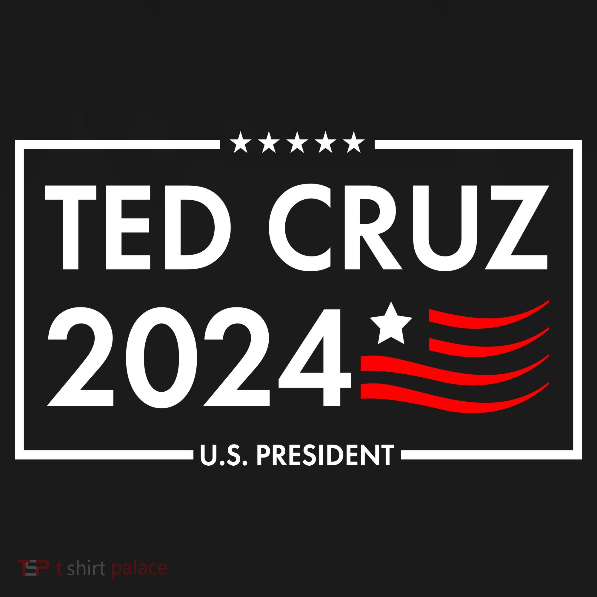 Ted Cruz 2024 For President Logo Kids T-Shirt